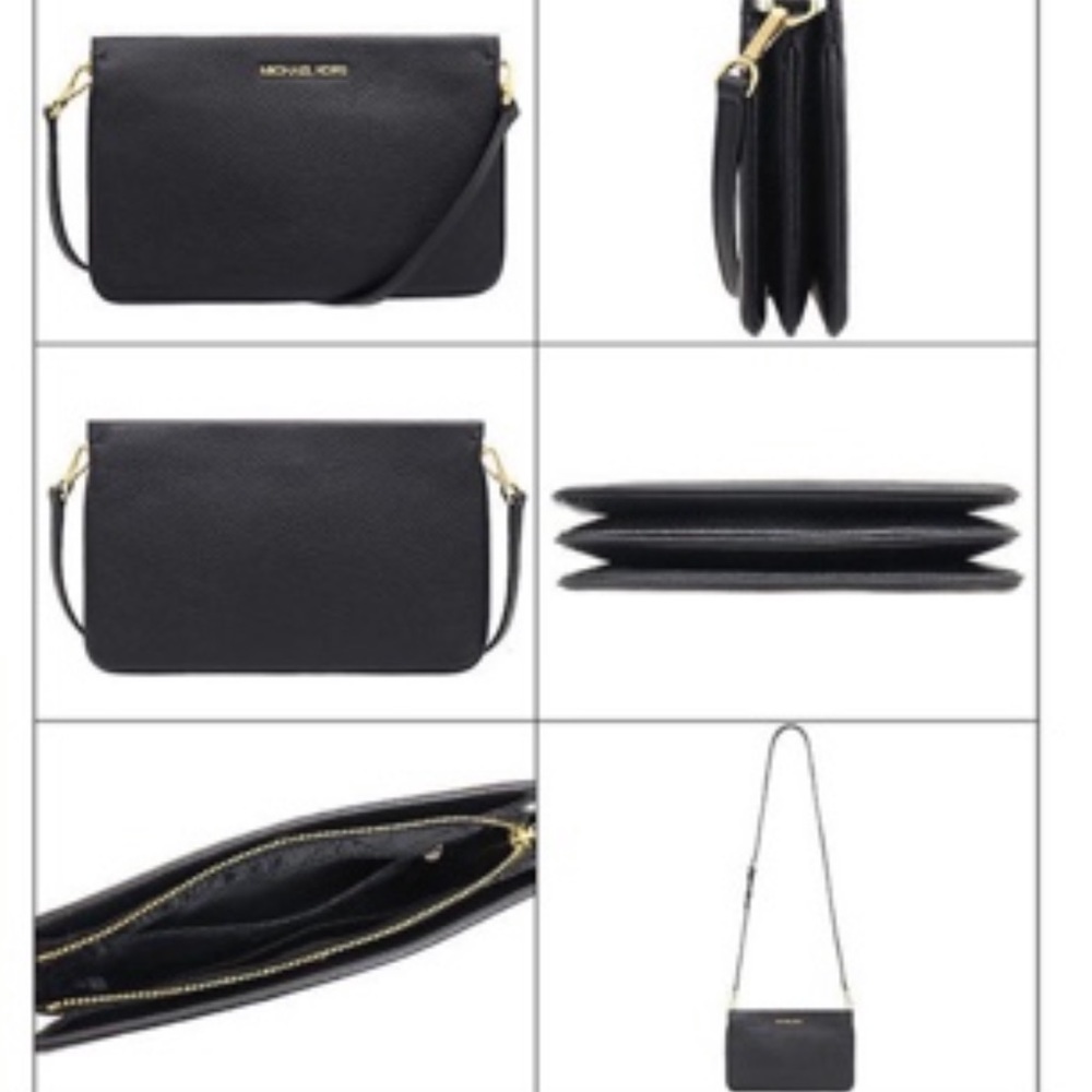 MICHAEL KORS LARGE TRIPLE XBODY BAG
NAVY COLOR - Picture 12 of 16
